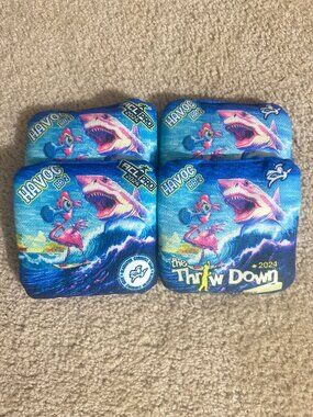 2024 Limited Edition The Throw Down Gladiator Havoc Pro Cornhole Bags